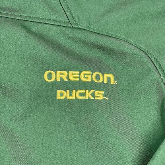 Oregon Ducks Jacket Mens Medium Green Columbia Sports Softshell Embroidered NCAA - Picture 4 of 12